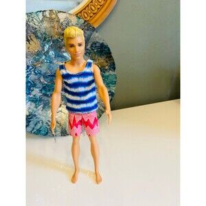 Barbie Ken Flag Beach Edition Play Doll